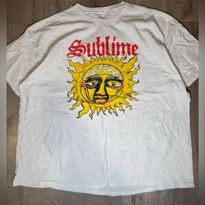 Sublime White Graphic Tee - Short Sleeve